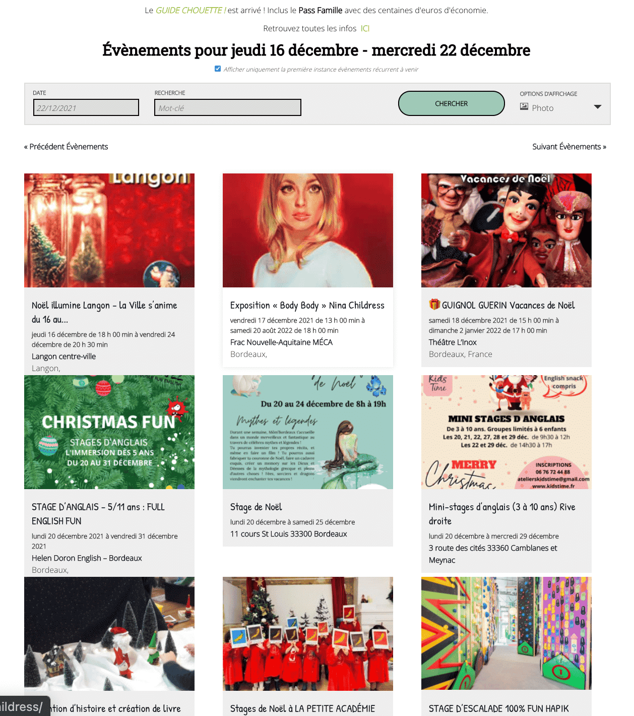 activités sorties enfants gironde bordeaux