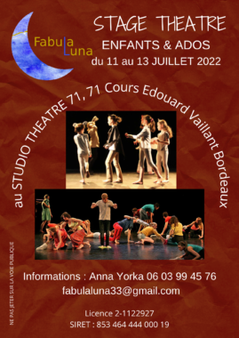 stages vacances enfants bordeaux