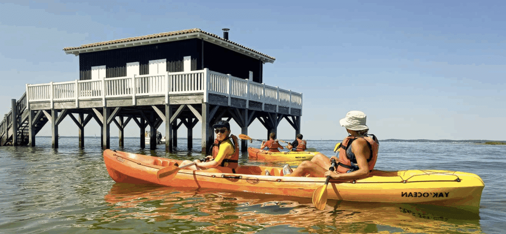Ile aux oiseaux en canoé