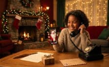 Numéro Père Noël gratuit et vidéo | Évitez les arnaques en 2025