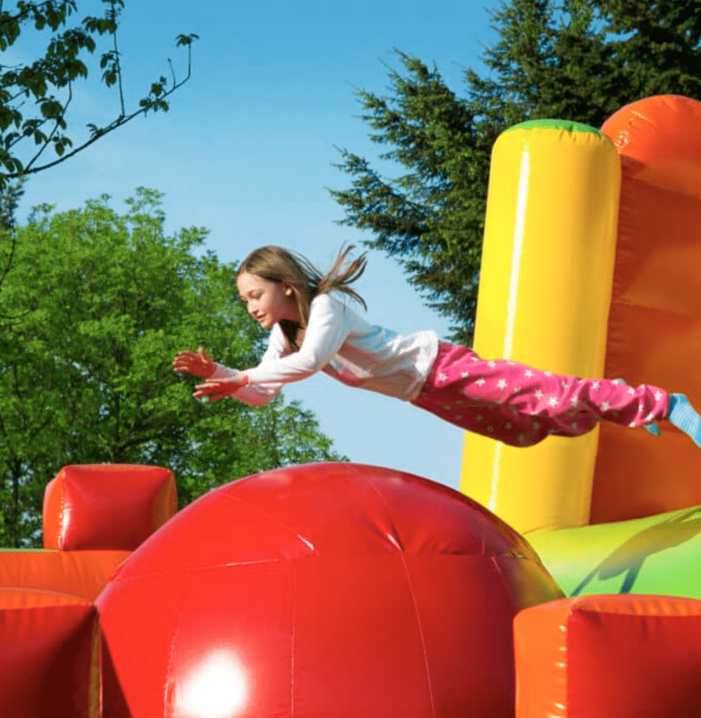 Chasse aux œufs Animalia 2026 structure gonflable