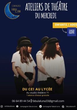 Stages et cours de théâtre